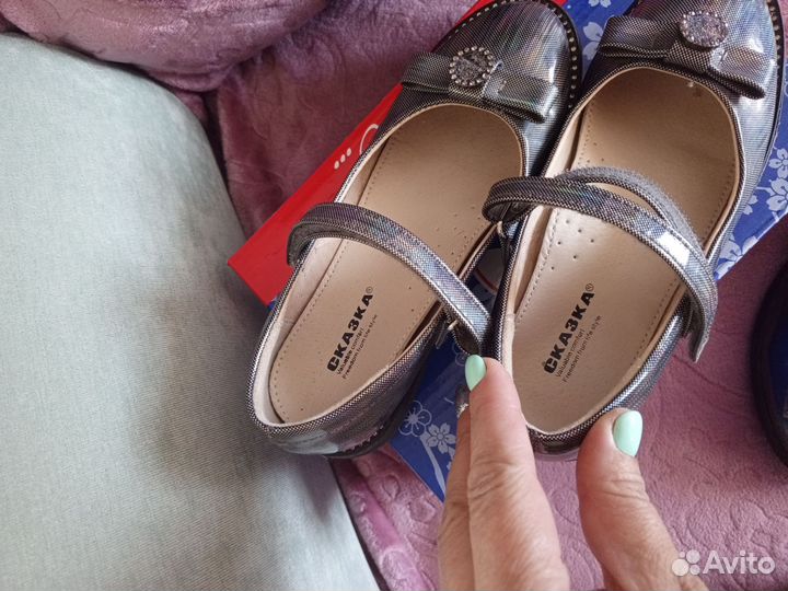 Туфли для девочки школьные