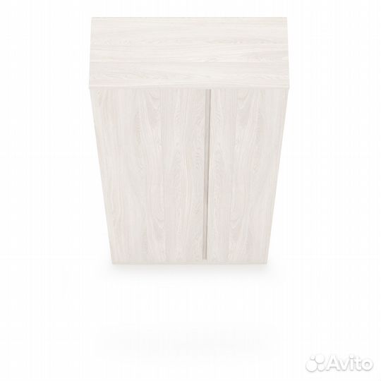 Шкаф комбинированный с зеркалом Ника 13.11, цвет ясень анкор светлый, шхгхв 91,8х38,3х207,9 см., уни