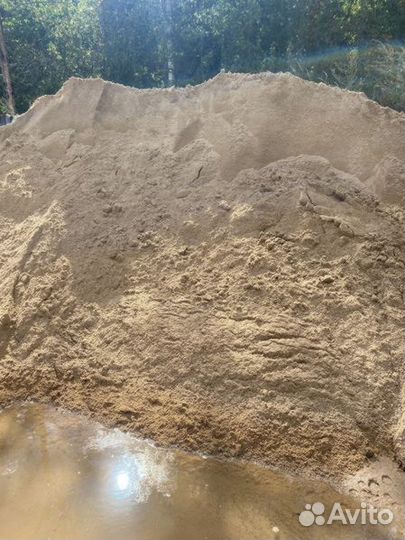 Щебень, песок