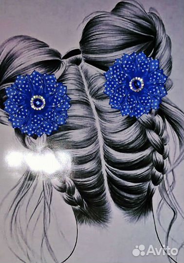 Резинки для волос ручной работы