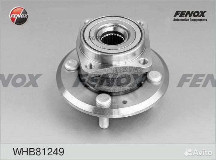 WHB81249 Ступица с подшипником toyota corolla 01-07 зад. fenox