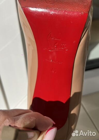 Туфли christian louboutin 40-41 размер