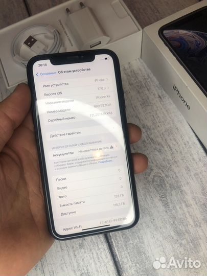 Телефон iPhone Xr 128gb на 2 sim