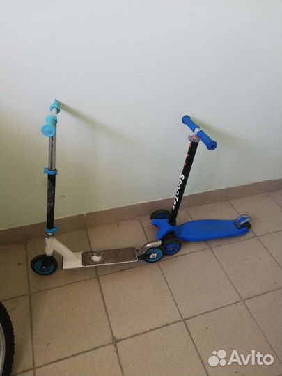 Детские самокаты в бу