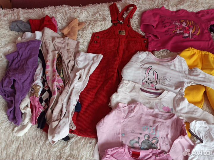 Вещи пакетом для девочки 92 98