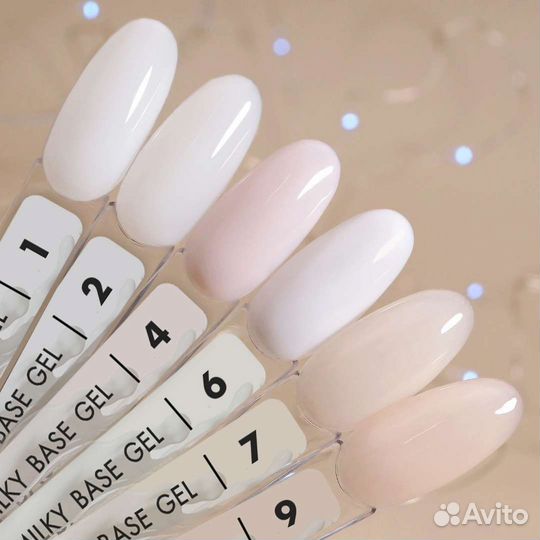 Базовое покрытие foxy (Milky, Naturel, Camouflage)