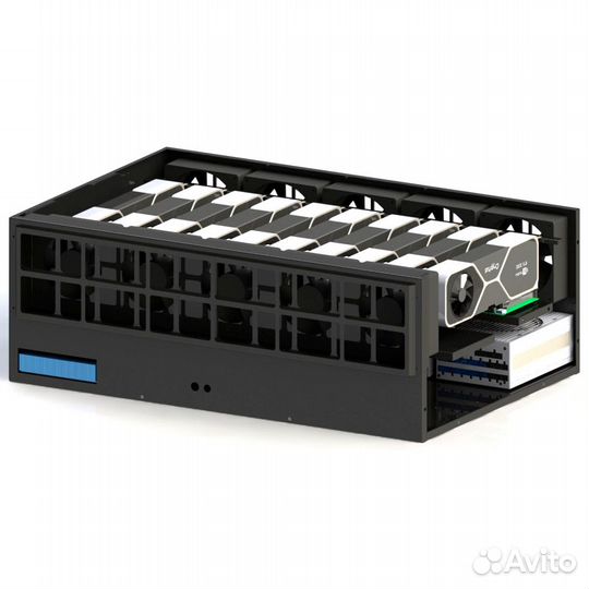 Корпус для майнинга на 6-15 видеокарт