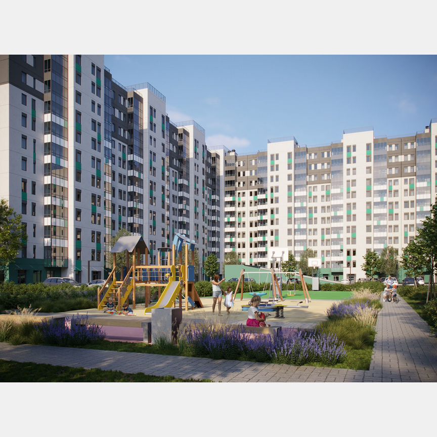 1-к. квартира, 29 м², 12/12 эт.
