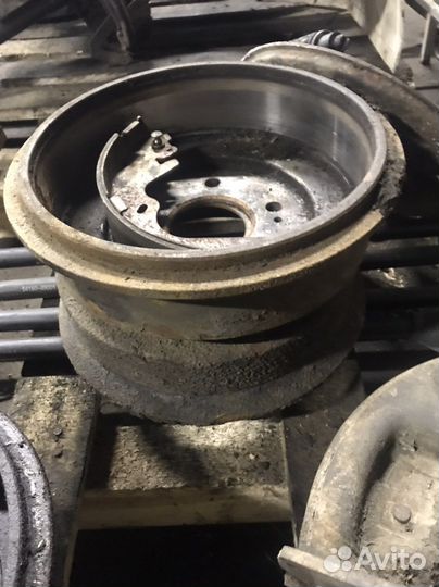 Задние барабаны на Хендай Портер1