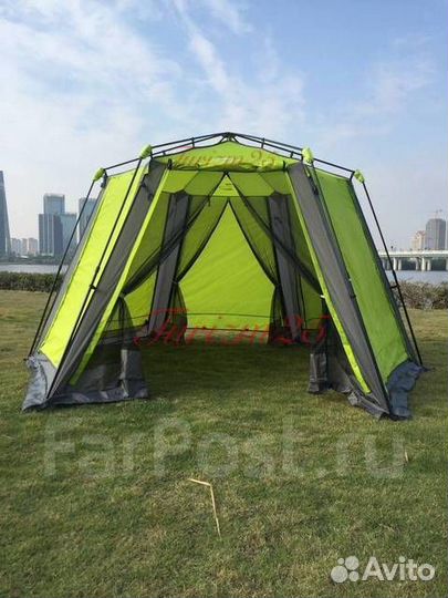 Шатёр туристический, шестиугольный
