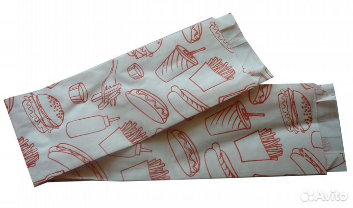 Пакет для шаурмы 80*30*220 мм 