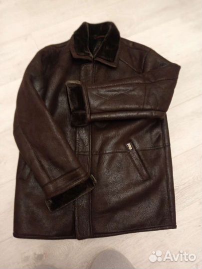 Дубленка натуральная мужская 48 50 размер