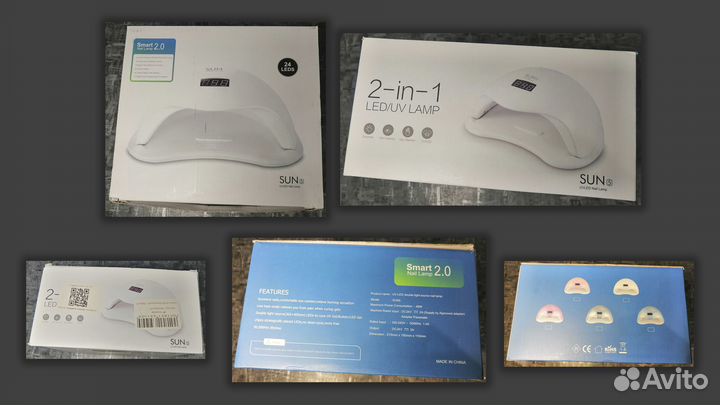 Лампа для маникюра:led/uv lamp