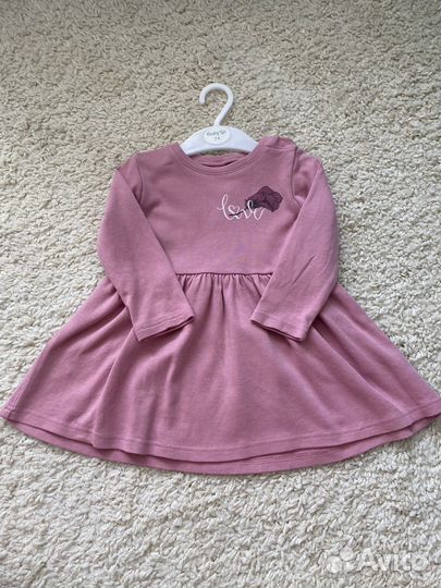 Платье для девочки 80 86 в садик