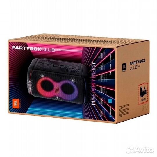 Колонка jbl partybox club 120