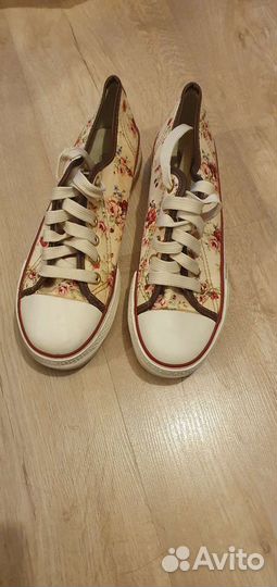 Кеды в стиле прованс