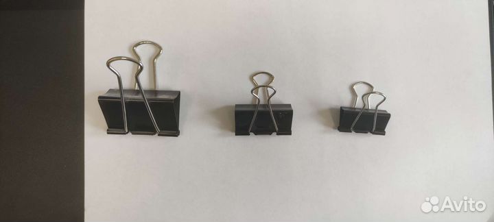 Зажимы канцелярские