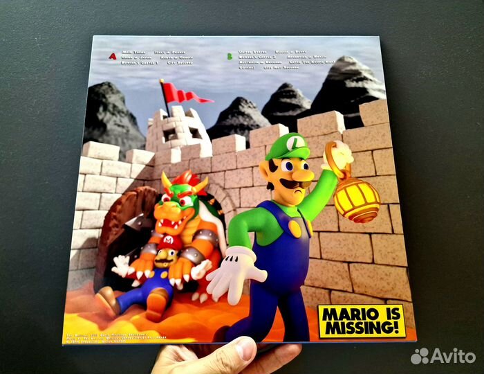 Mario Is Missing: Super Nintendo OST LP винил