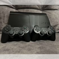 PS3 320GB, 2 джойстика, 1880 игр, прошитая