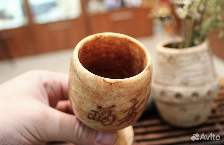 Старый Кубок-пиала нефрит Сю Юй