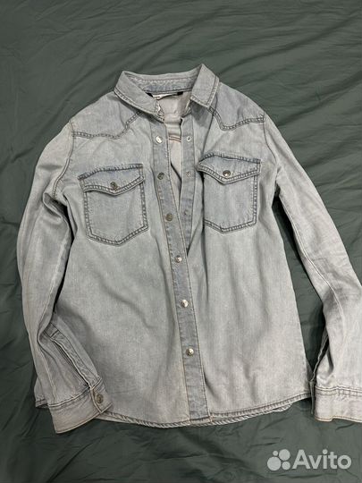 Рубашка джинсовая