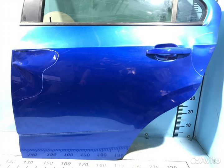 Дверь задняя левая Chevrolet Aveo T300 F16D4 1.6