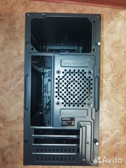 Корпус mATX Digma DC-matx100-U2, Mini-Tower