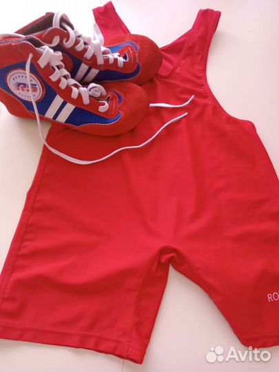 Трико борцовское и борцовки