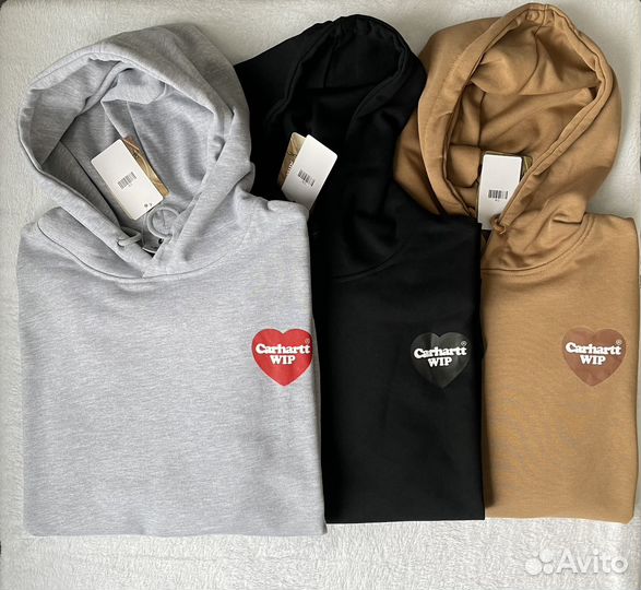 Худи carhartt wip heart sweat