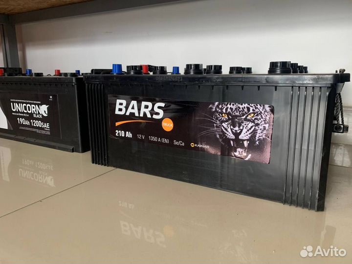 Аккумулятор bars Silver 6CT-210 А/ч