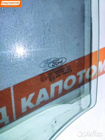 Стекло двери передней левой Ford Focus 3 2011