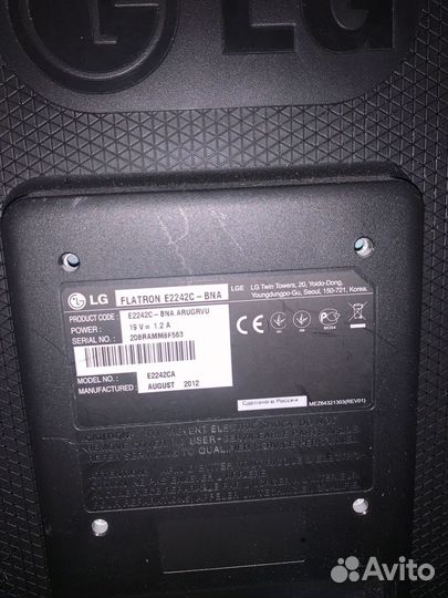 Монитор lg flatron