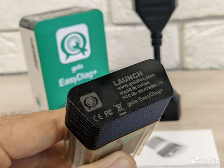 Оригинал Launch X431 Easydiag + Golo 3.0