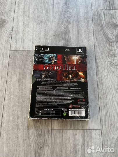 Dantes inferno death edition ps3 игры PS3