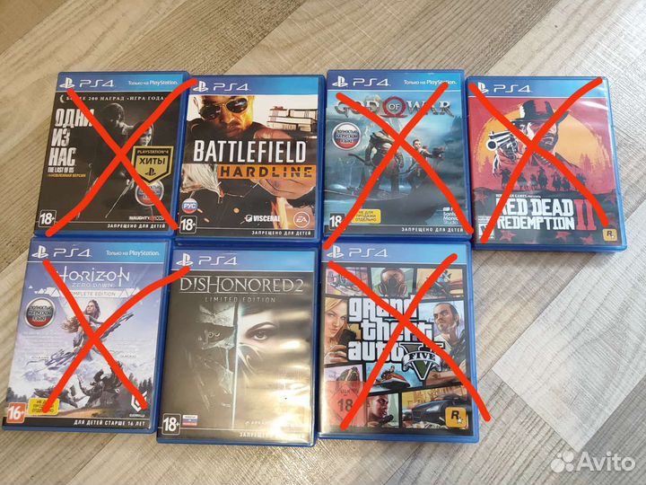 Диски на ps4
