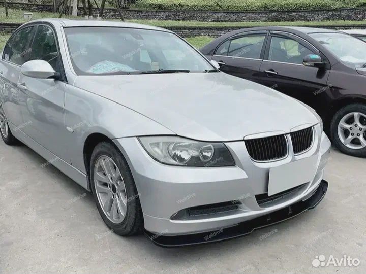 Губа передняя BMW 3 E90 E91 prelci без М-пакета