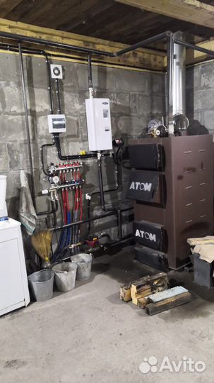 Твердотопливный котел длительного горения