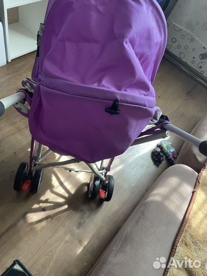 Коляска трость для девочки