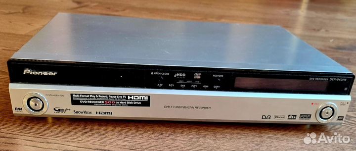 Dvd рекордер Pioneer DVR 940 HX-S