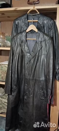 Кожаный плащ СССР
