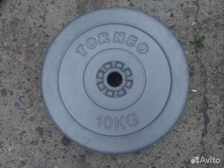 Штанга с блинами бу