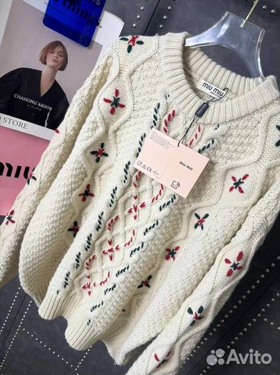 Свитер женский miu miu