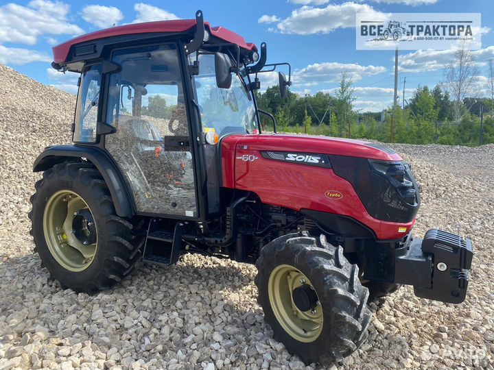 Трактор SOLIS 60GС A/С 4x4 12+12 Carraro, 2024