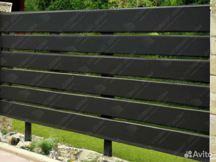 Забор Ранчо горизонтальный