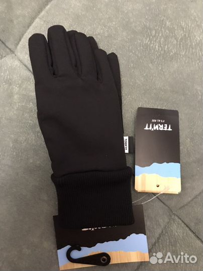 Перчатки новые Termit, softshell обхват-14 на 7-8л