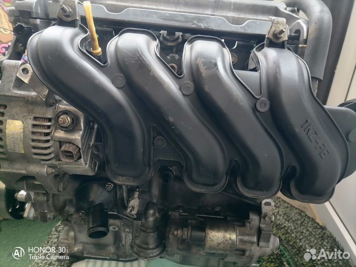 Продам двс 1N-FE в сборе с навесным