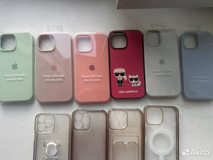 Чехлы на iPhone 13 pro max karl lagerfeld и другие