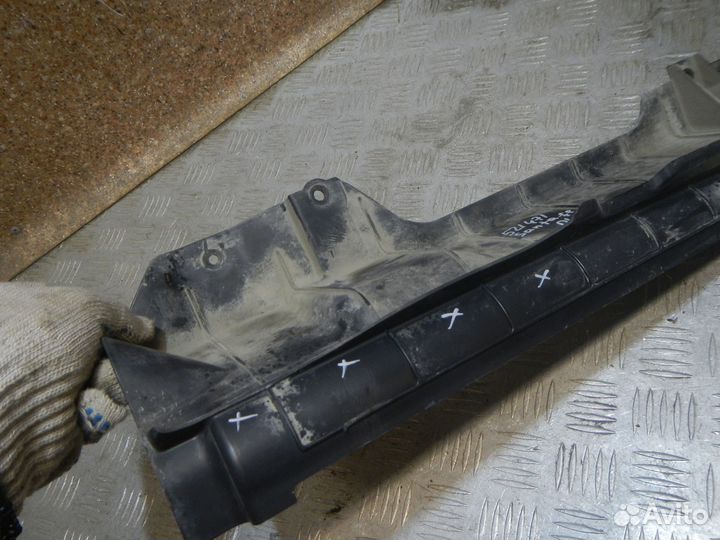 Воздуховод радиатора левый, Hyundai (Хендэ) -santa