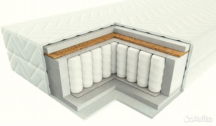 Матрас ортопедический с кокосом