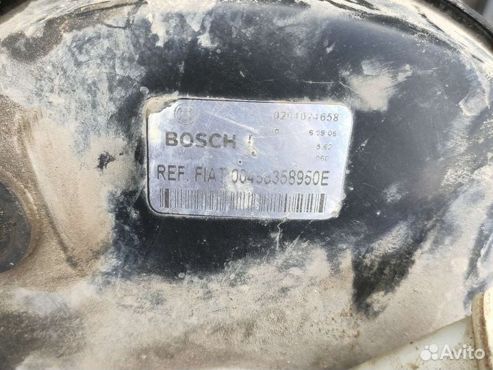 Вакуумный усилитель тормозов фиат альбеа